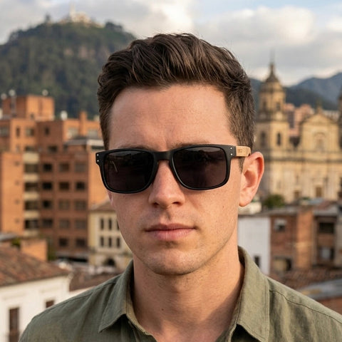 BACK IN BLACK // Gafas de Sol con Madera
