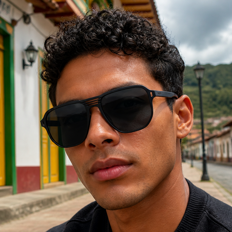 LET THERE BE ROCK - BLACK // Gafas de Sol con Madera