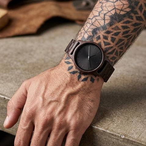 BOSTON // Reloj de Madera
