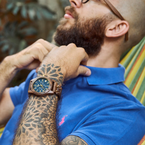 MARSELLA // Reloj de Madera