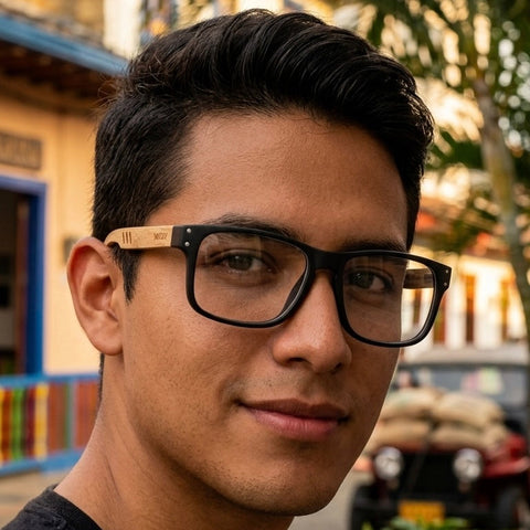 BACK IN BLACK // Gafas de Sol con Madera