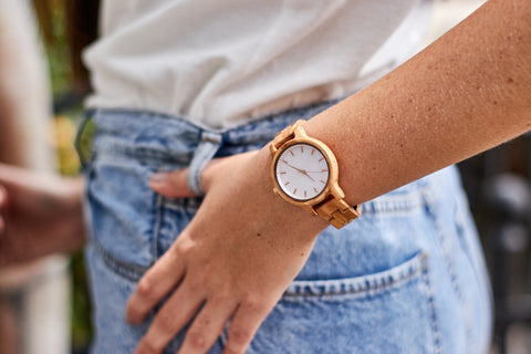 NASSAU // Reloj de Madera