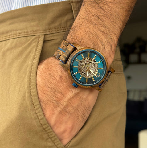 LUXEMBURGO // Reloj de Madera