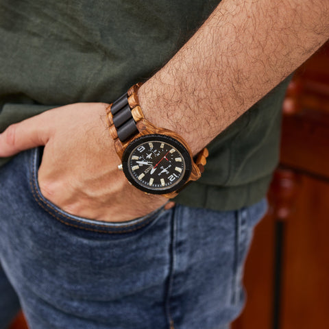 GINEBRA // Reloj de Madera