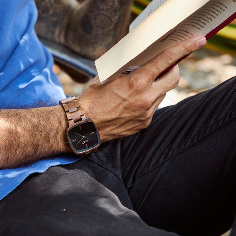 ROMA// Reloj de Madera