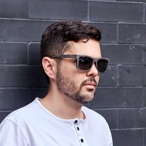 PAINKILLER - BLACK // Gafas de Sol de Madera