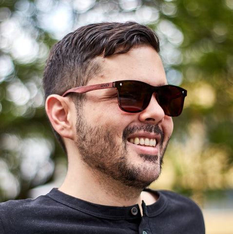 SPACE ODDITY - BROWN // Gafas de Sol con Madera