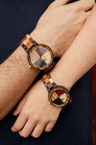 WILLEMSTAD // Reloj de Madera