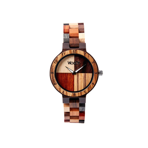 WILLEMSTAD // Reloj de Madera