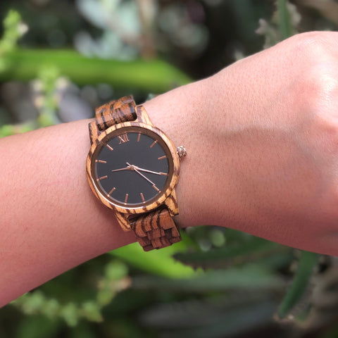 LONDON // Reloj de Madera