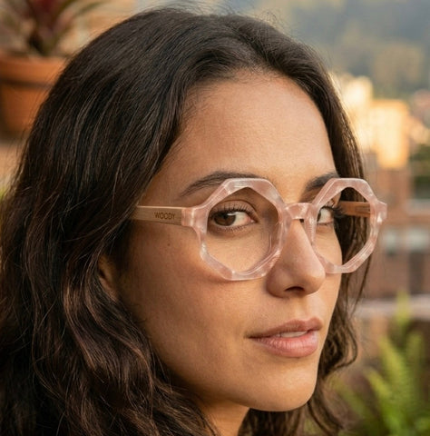 YOU REALLY GOT ME - PINK // Gafas de Sol con Madera