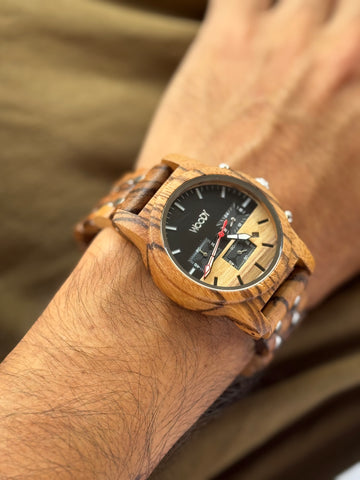 SAN DIEGO // Reloj de Madera