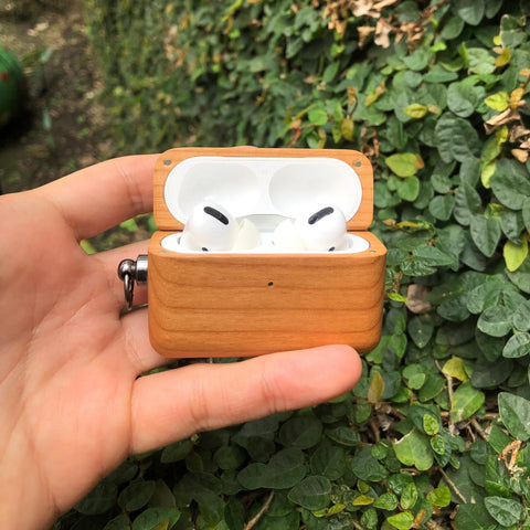 CASE DE MADERA PARA AIRPODS PRO // 1ra Generación