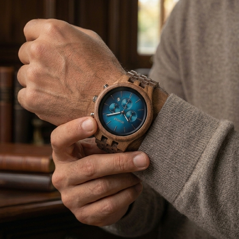 KAISERLAUTERN // Reloj de Madera