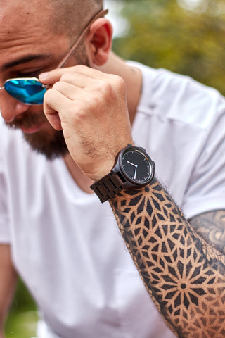 MALTA // Reloj de Madera