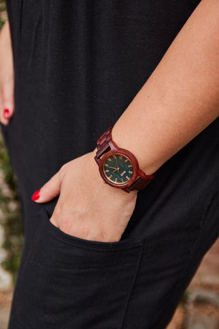 FUKUOKA // Reloj de Madera