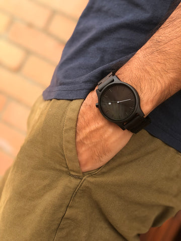 BOSTON // Reloj de Madera