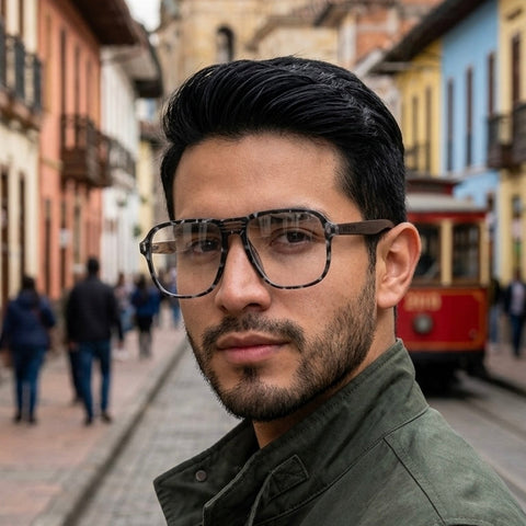 LET THERE BE ROCK - BLACK MARBLE // Gafas de Sol con Madera