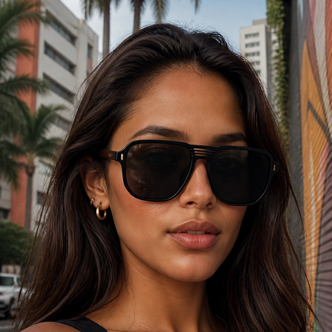 LET THERE BE ROCK - BLACK // Gafas de Sol con Madera