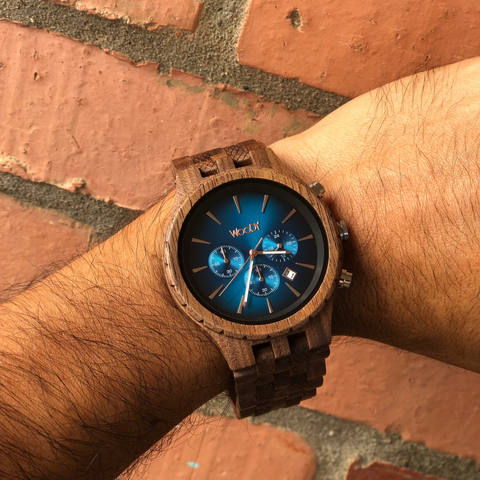 KAISERLAUTERN // Reloj de Madera