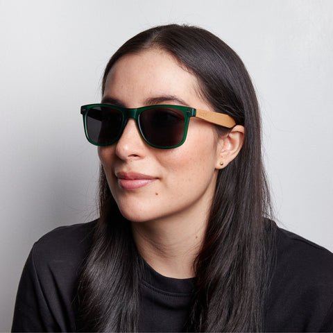 WALK THIS WAY - MATTE GREEN // Gafas de Sol