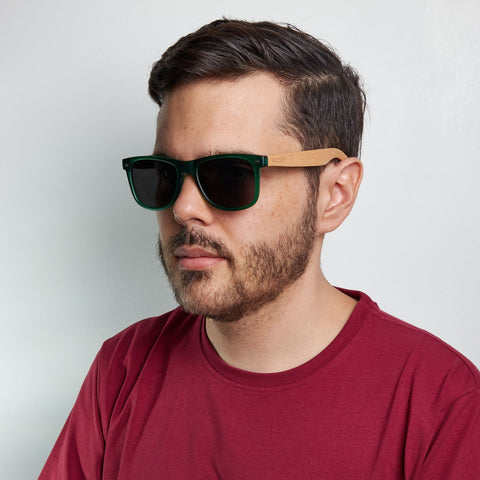 WALK THIS WAY - MATTE GREEN // Gafas de Sol