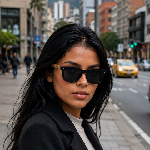 SPACE ODDITY - BLACK // Gafas de Sol con Madera