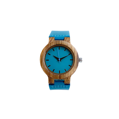 MIAMI // Reloj de Madera y Cuero