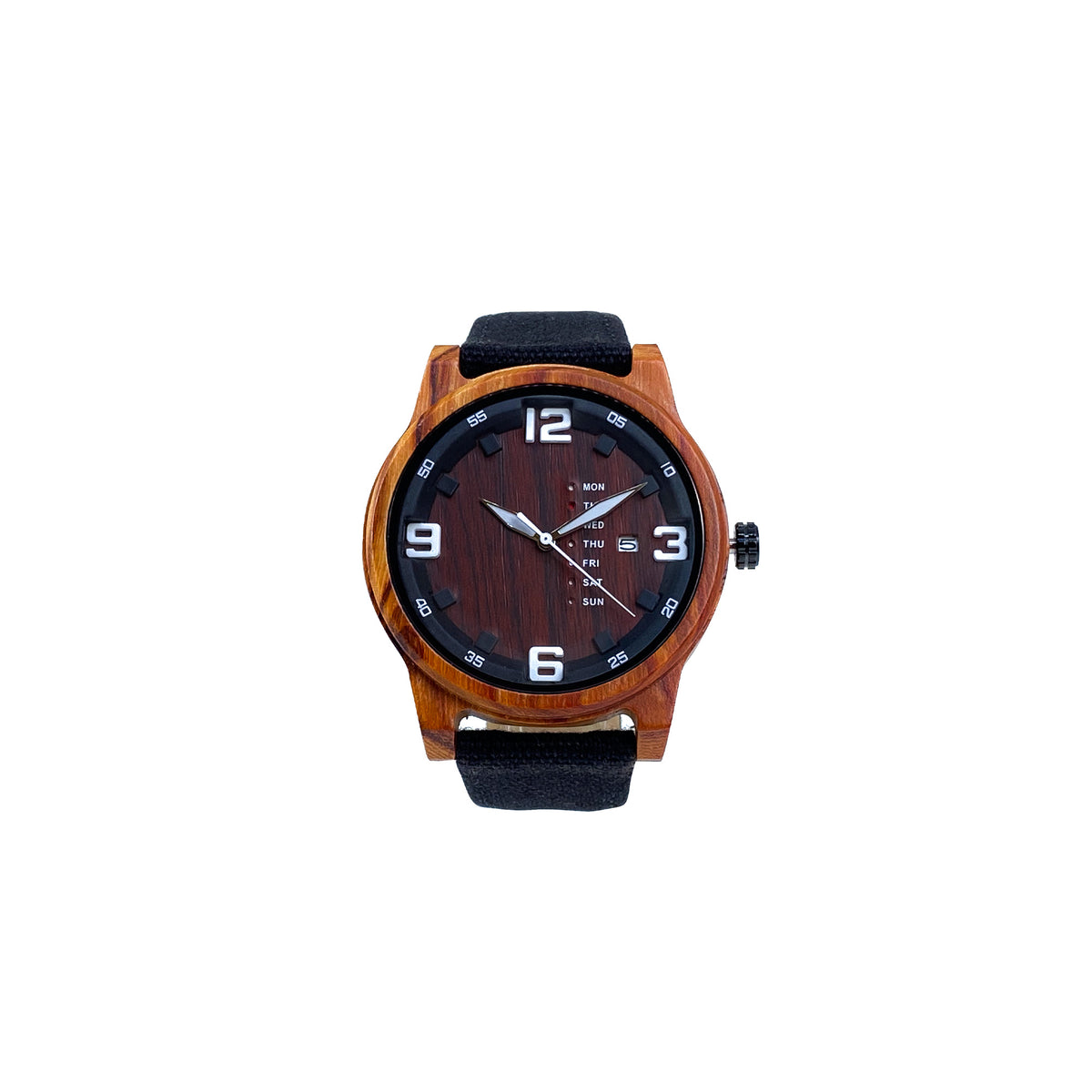 SINTRA // Reloj de Madera y Cuero