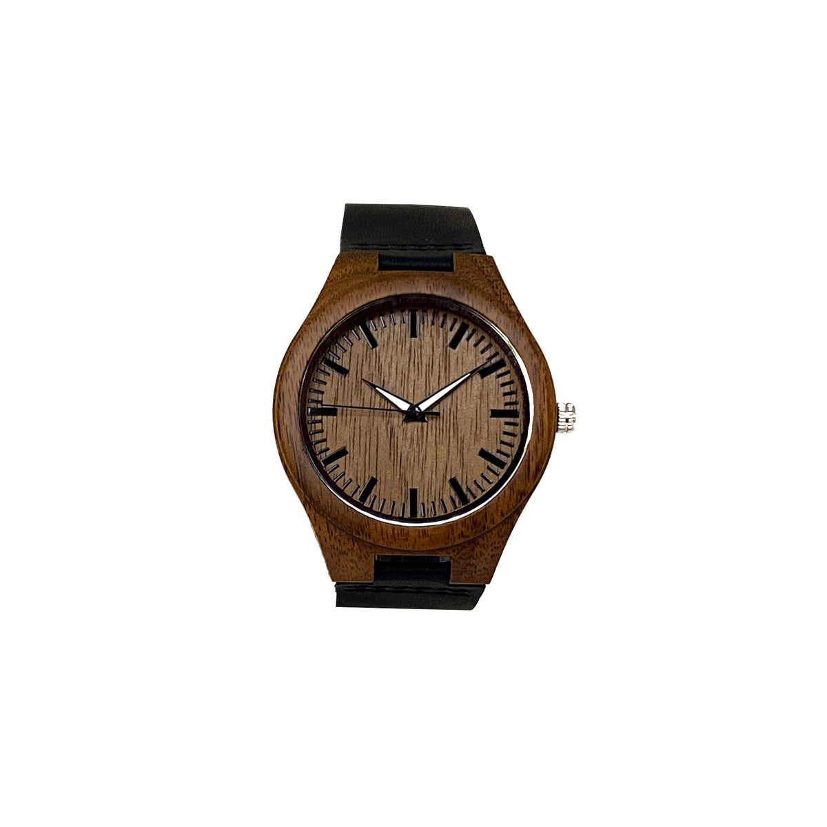 COCHABAMBA // Reloj de Madera y Cuero