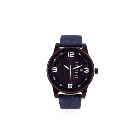 KAZÁN // Reloj de Madera y Cuero